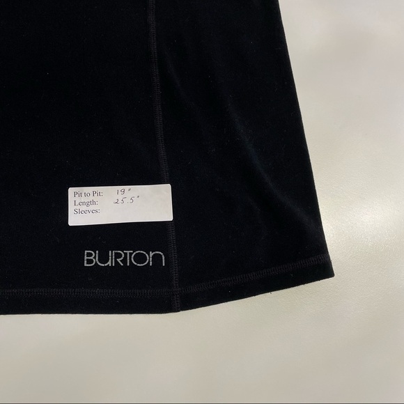 ❤️ BURTON Black Pullover Size M C8 - Picture 4 of 8